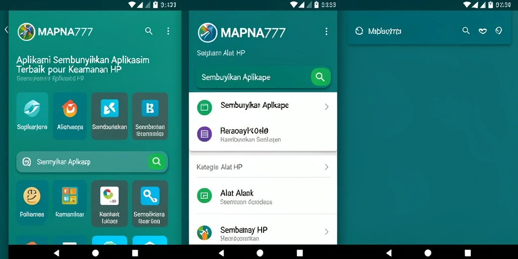 Tampilan antarmuka MAPNA777 yang sederhana dan fungsional.