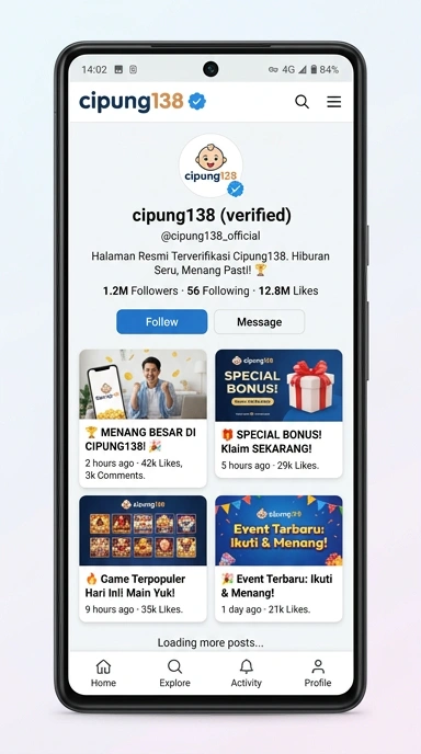 Kanal Resmi Unduhan APK cipung138 untuk Pengguna Android